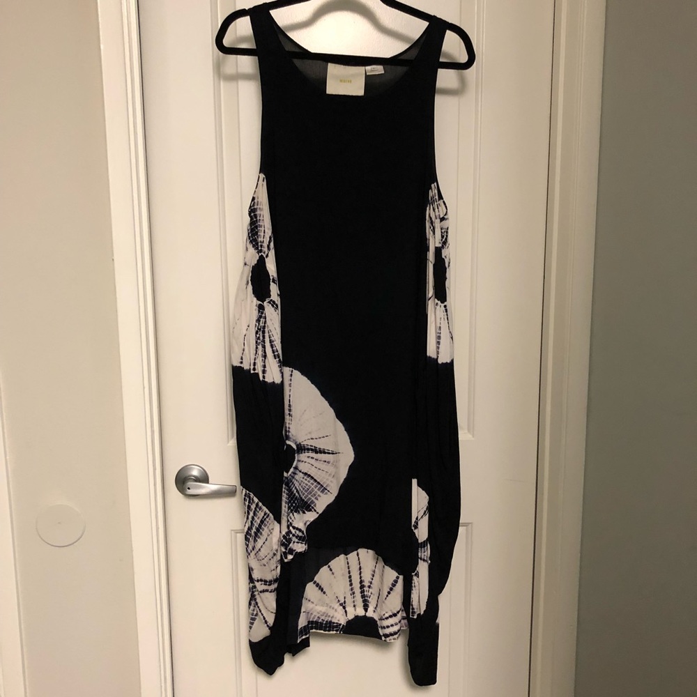 Anthropologie Maeve Tie-dye Dress